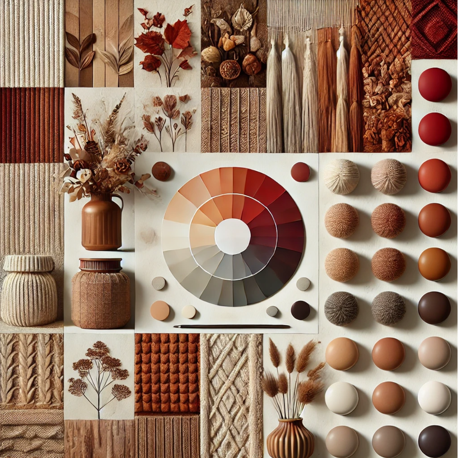 Color Palette: Embracing Earthy Tones and Soft Neutrals