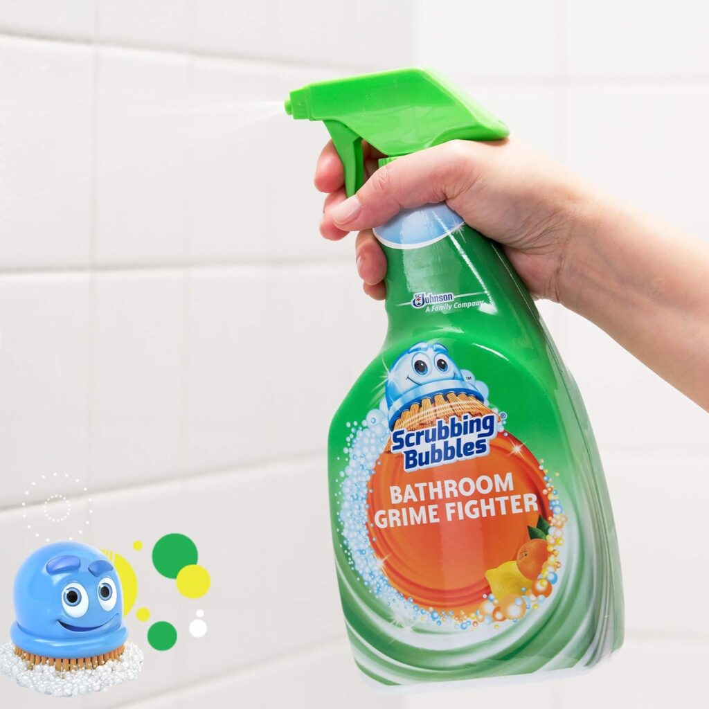 Scrubbing Bubbles Bathroom Grime Fighter