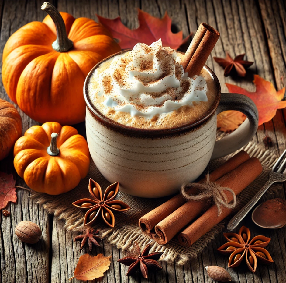 Pumpkin Spice Tea Latte