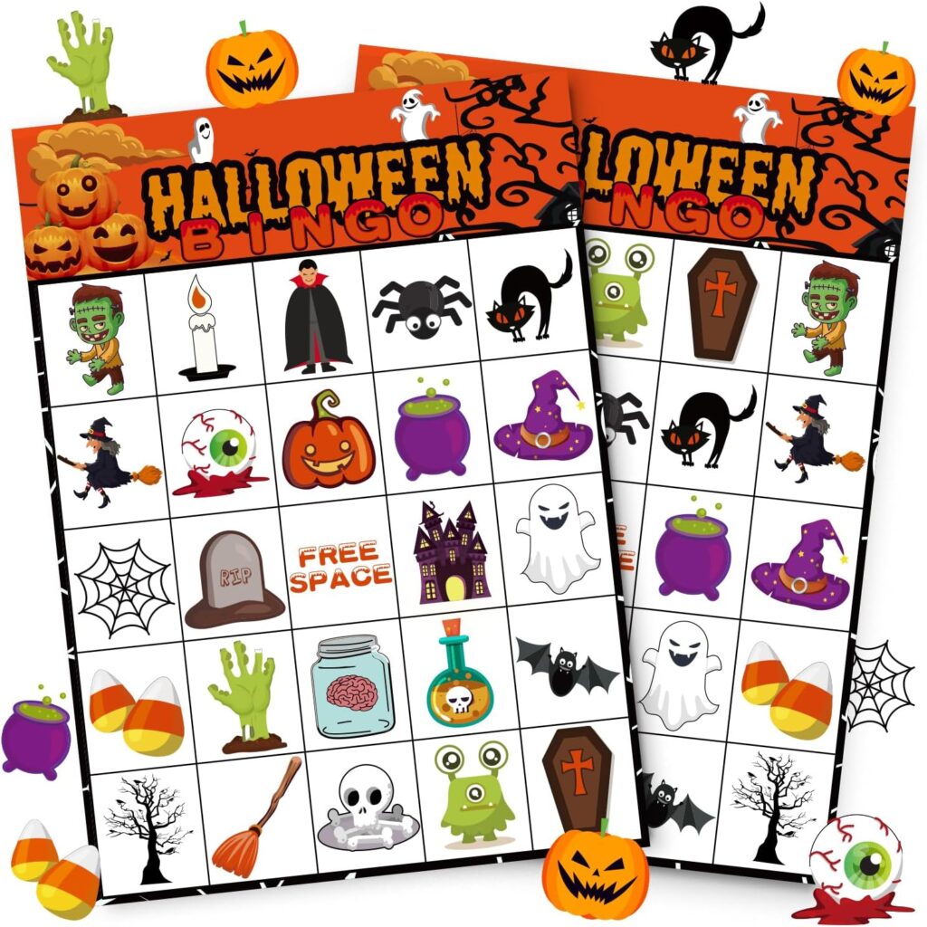 Best Halloween Games Bingo