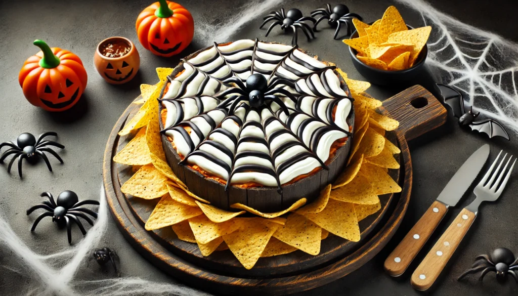 Spider Web Taco Dip