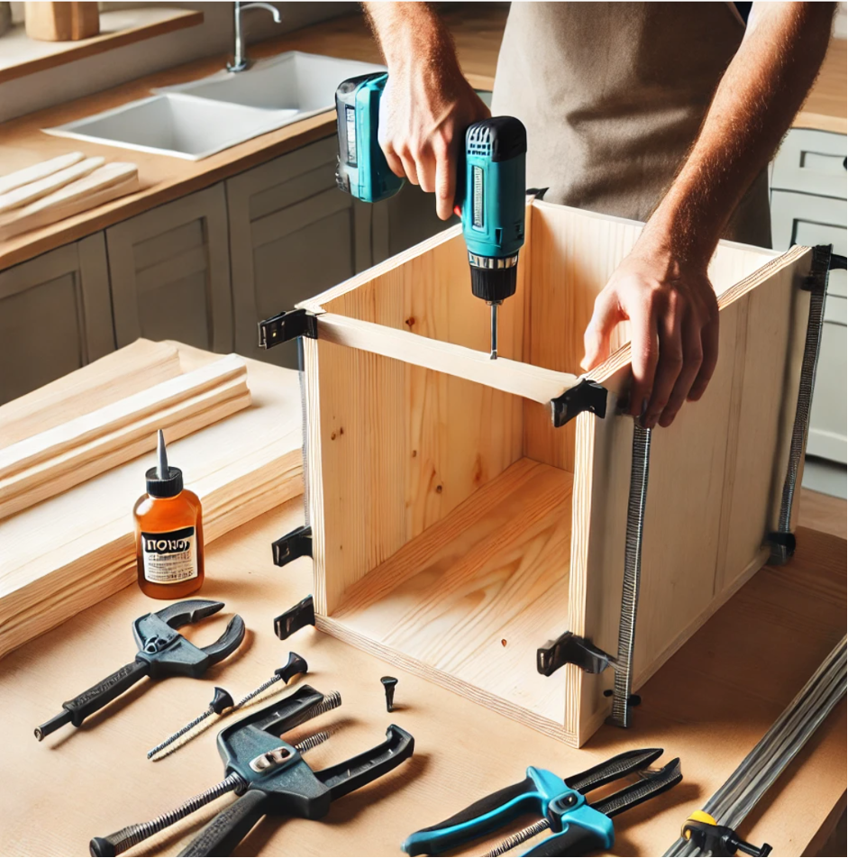 Assemble the Cabinet Boxes