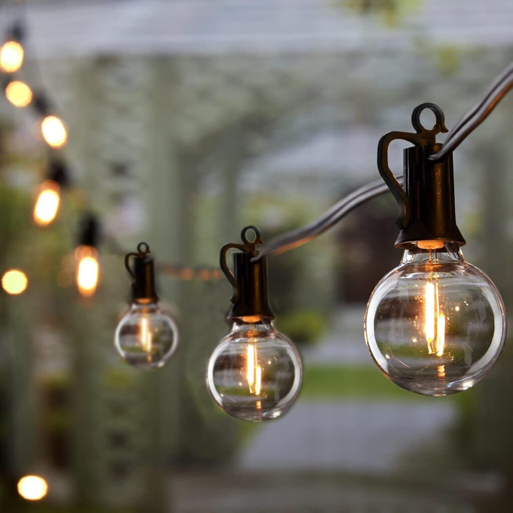 Outdoor String Lights best outdoor Halloween decorations