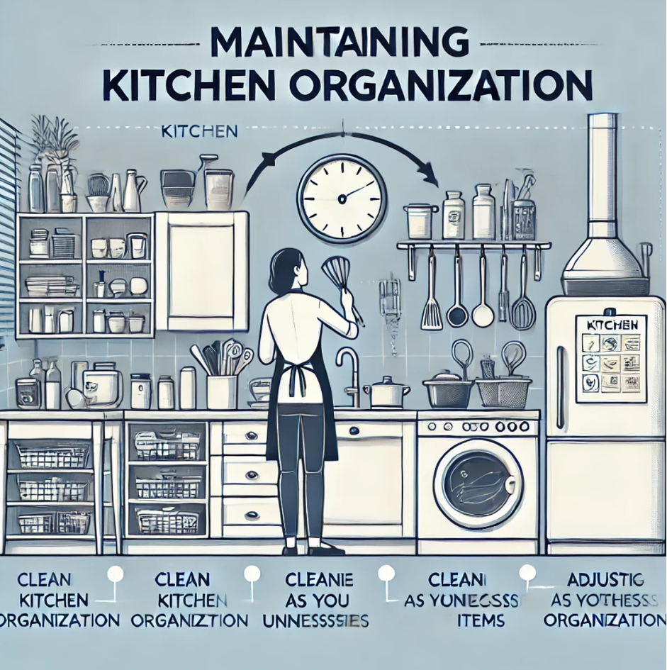 Maintain Your Organized Kitchen