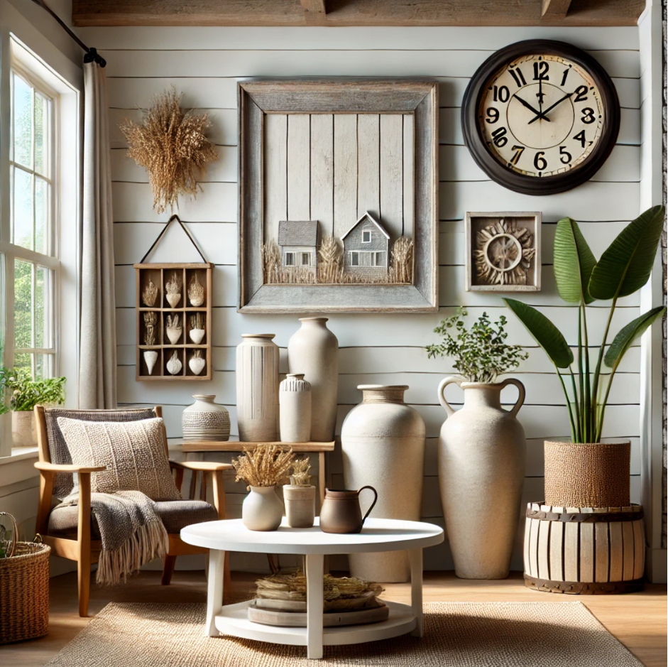 Farmhouse-Inspired Decor