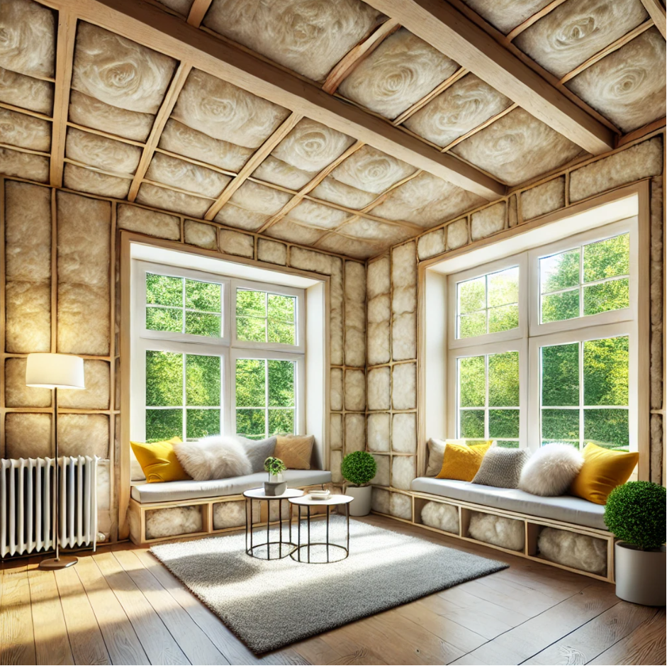 Energy-Efficient Windows and Insulation