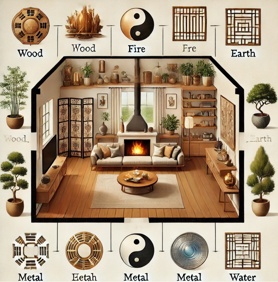 Balancing the Five Elements in the Living Room