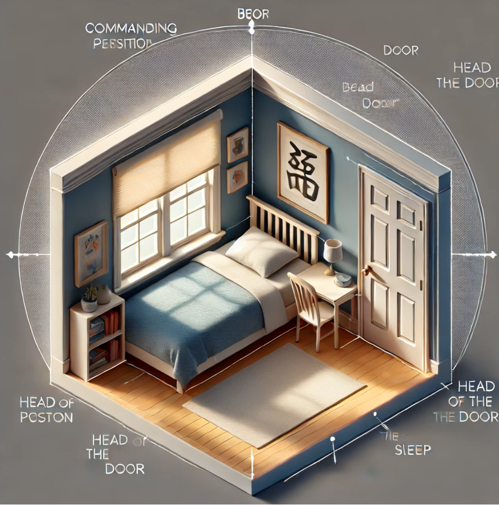 Bed Placement for Security and Restful Sleep