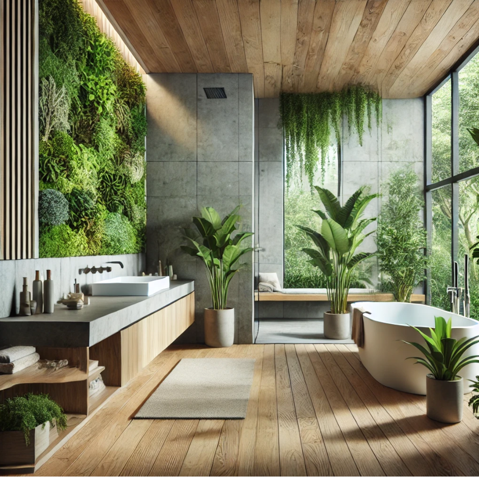 Biophilic Design master bathroom trends 2025