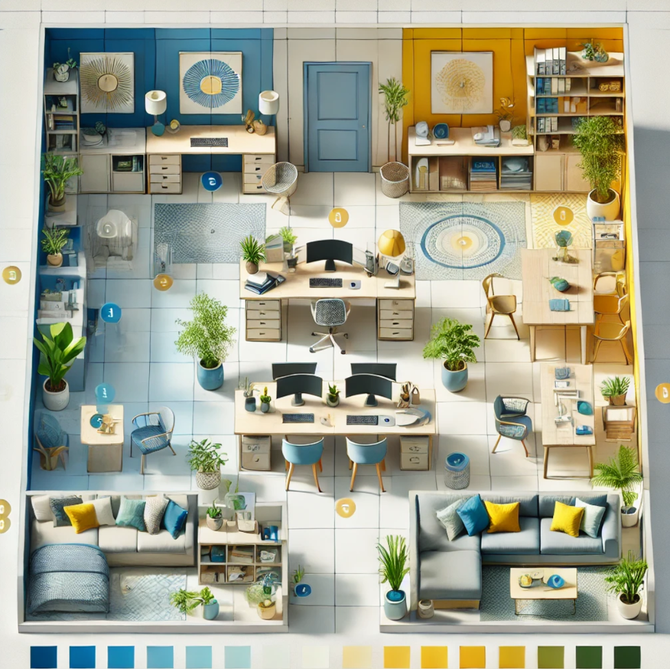 Choosing the Right Office Colors Feng Shui Office