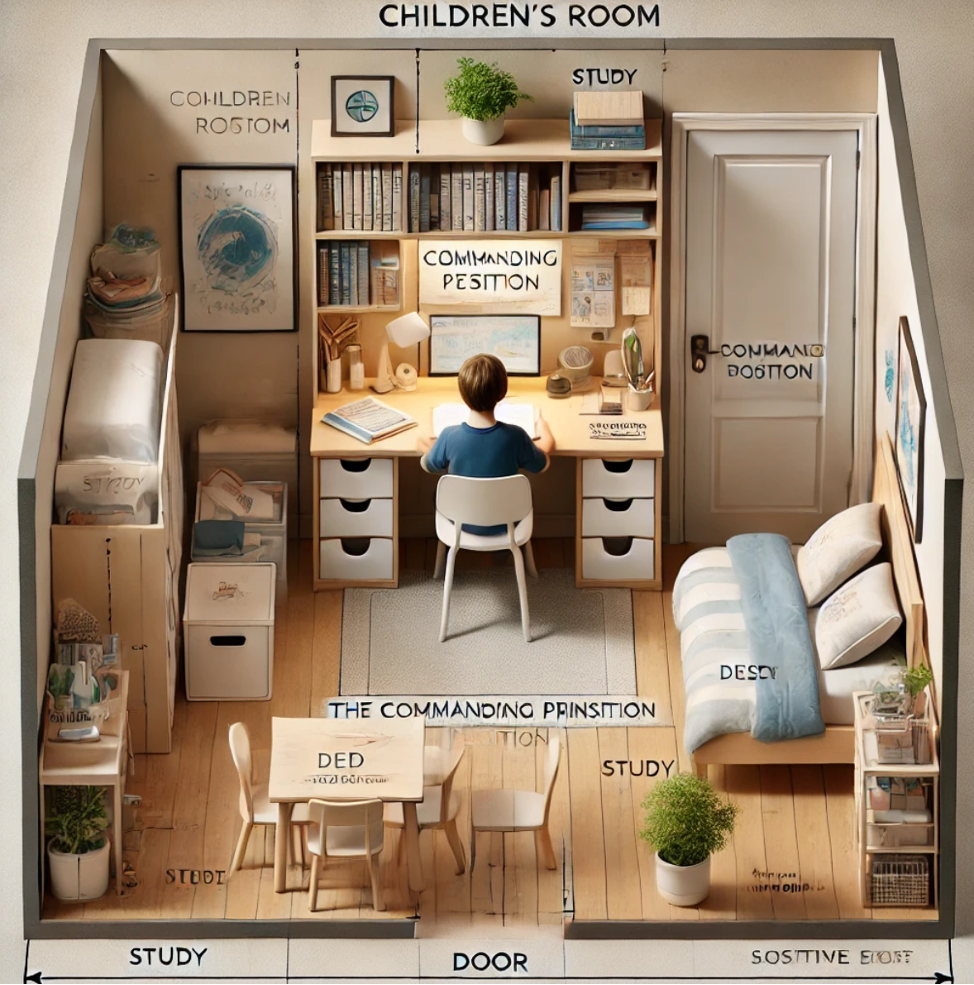 Creating a Calm and Focused Study Space Feng Shui children's room