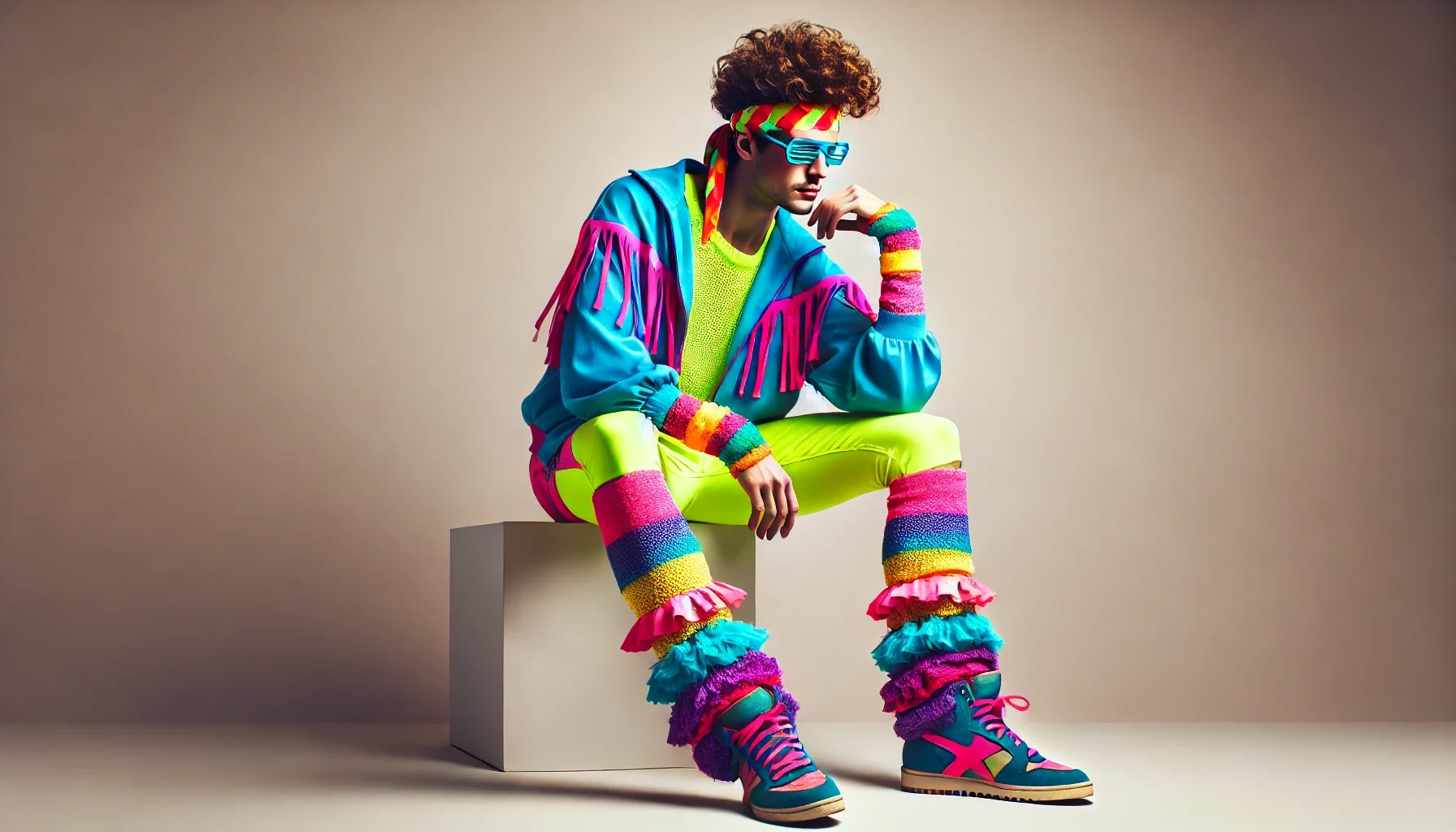 '80s Throwback – Colorful and Fun