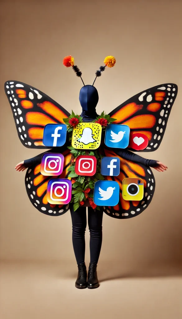 Social Butterfly – Cute and Clever