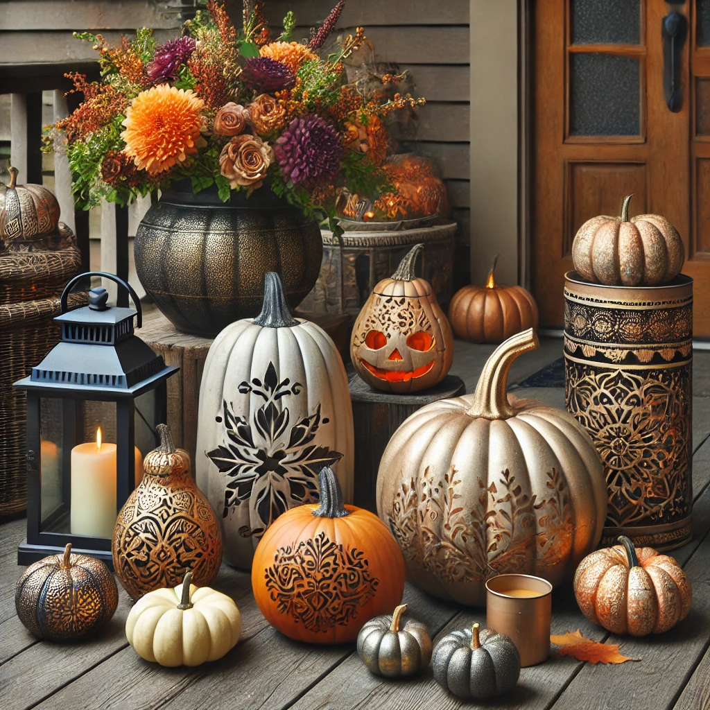 Halloween decor Pumpkin Everything