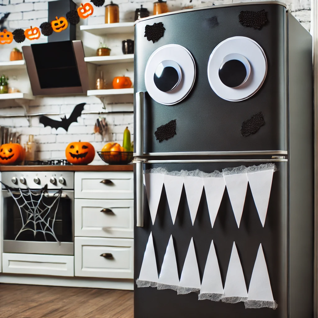 Monster Refrigerator Halloween decor