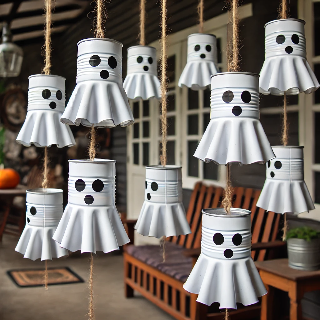 Ghost Wind Chimes Halloween decor