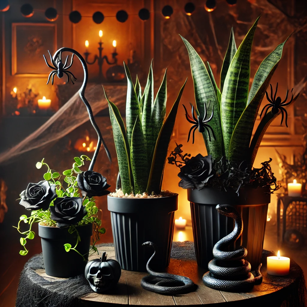 Halloween decor Spooky Plants