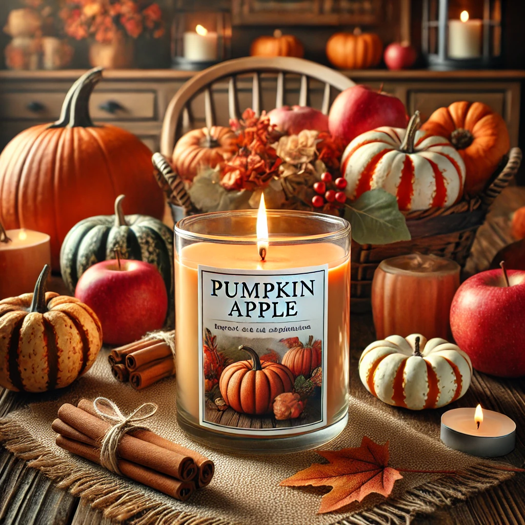 Pumpkin Apple candles