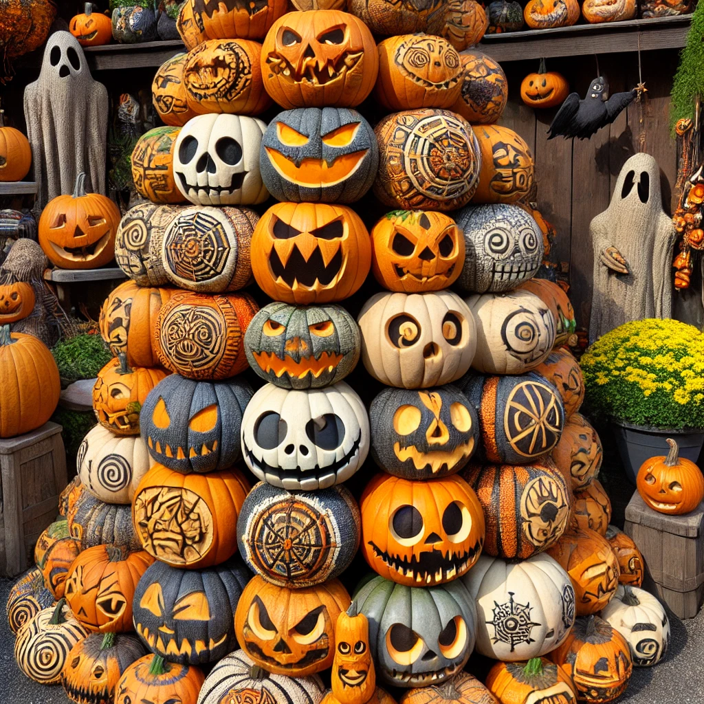 Halloween pumpkin designs