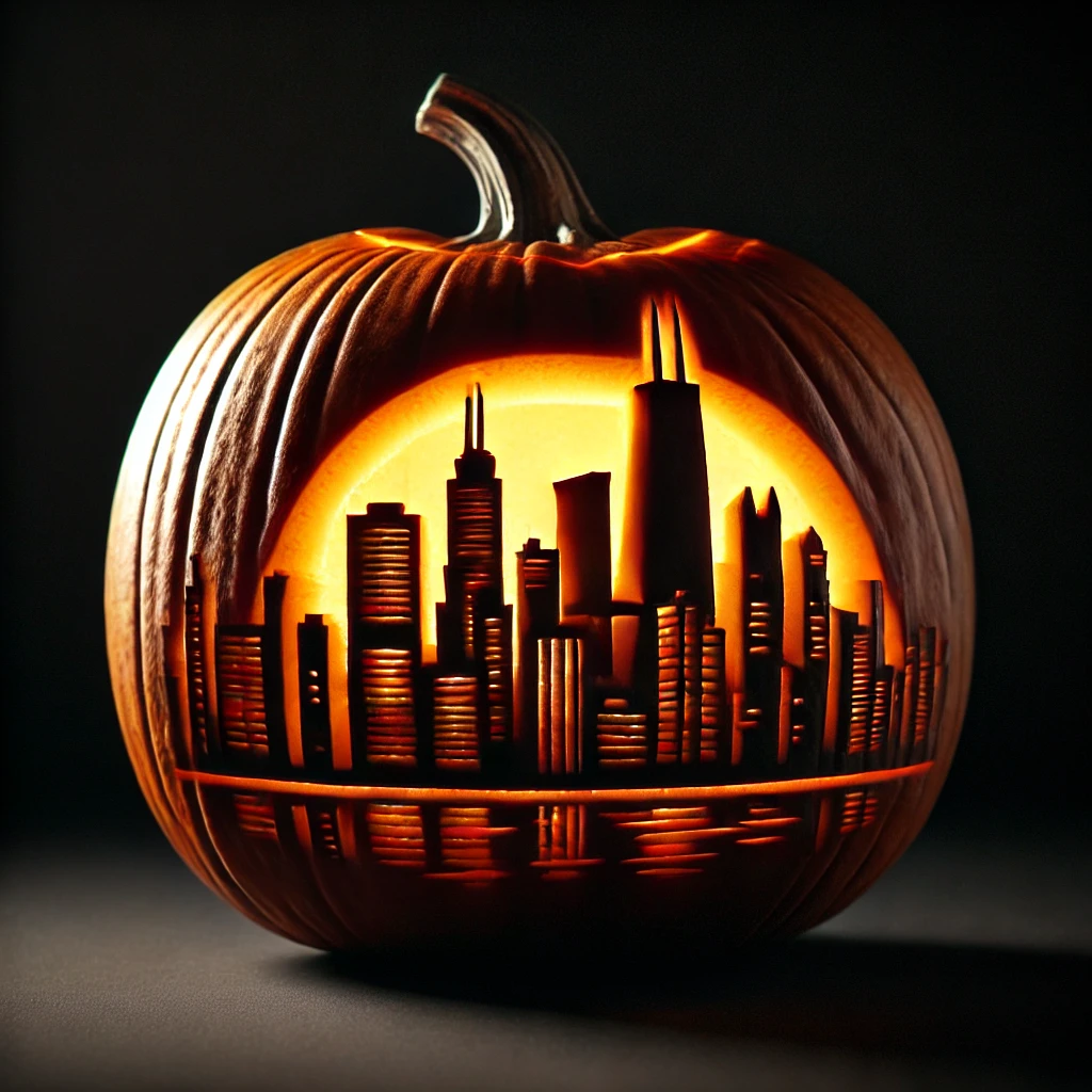 Pumpkin City Skyline