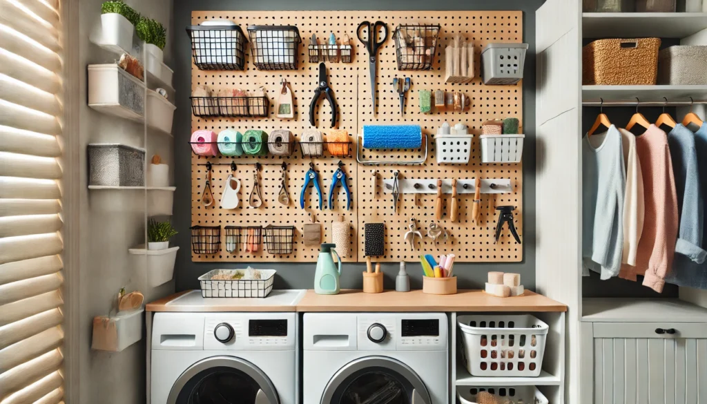 Install a Pegboard for Small Tools and Accessories