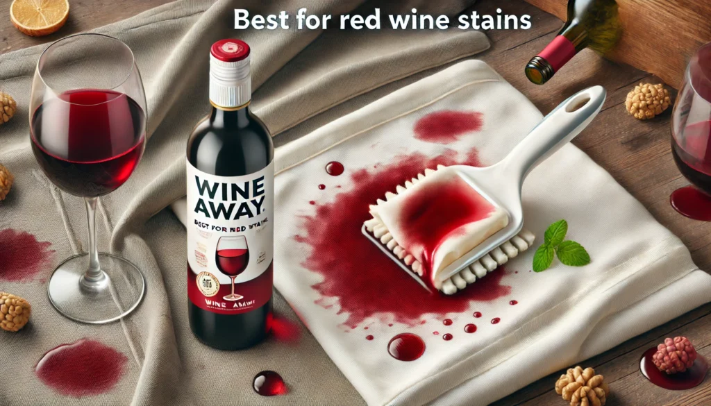 6. Best for Red Wine Stains: Wine Away