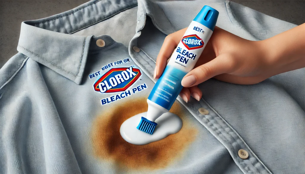 9. Best for Whitening and Stain Removal: Clorox Bleach Pen