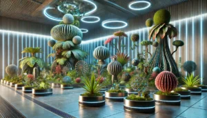 Futuristic Plants and Sci-Fi Gardening