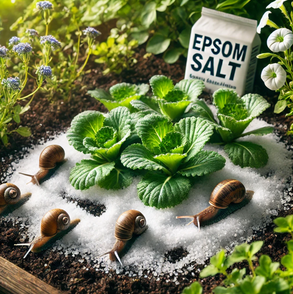 Epsom Salt for Slugs and Snails