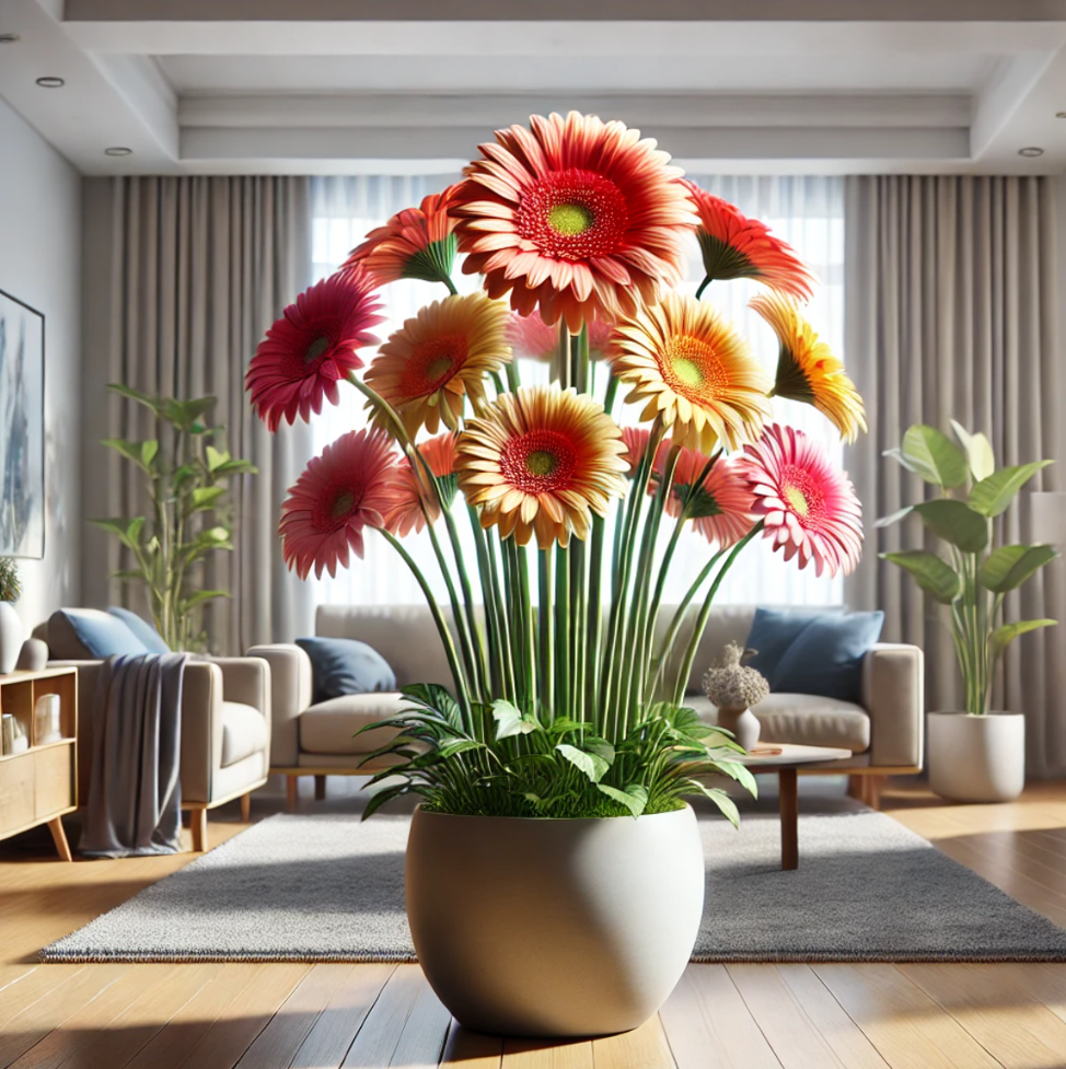 best indoor plants for air quality Gerbera Daisy (Gerbera Jamesonii)