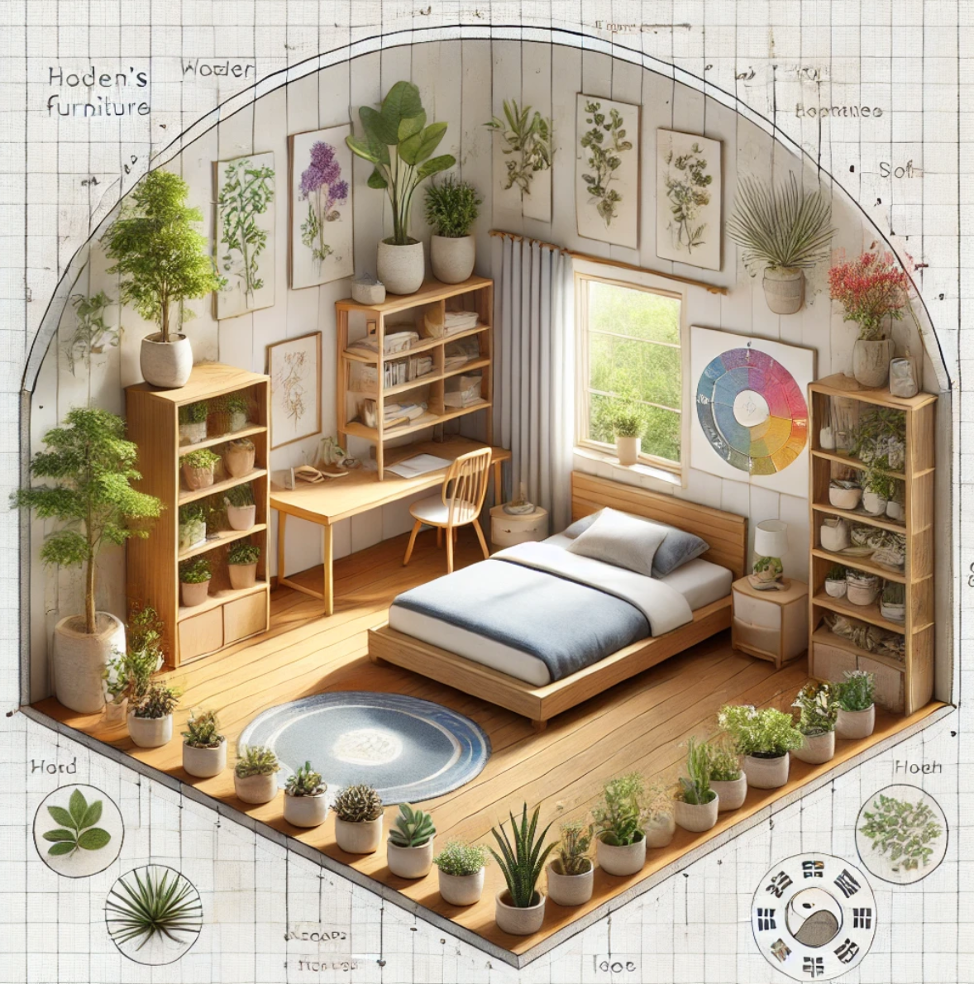 Incorporating Natural Elements Feng Shui children's room