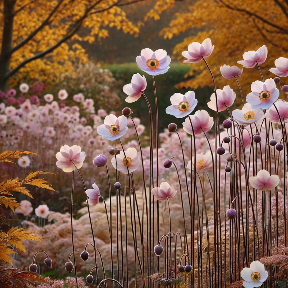 Japanese Anemones