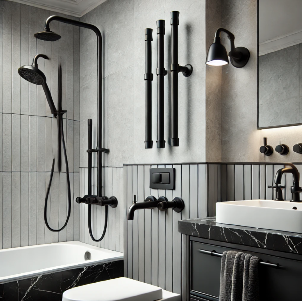 Matte Black Fixtures