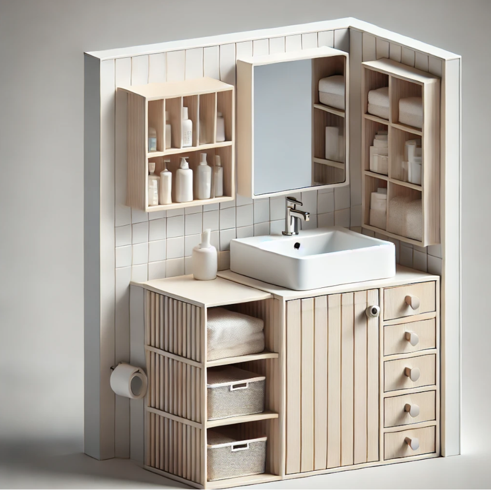 Maximize Space with a Compact Vanity
