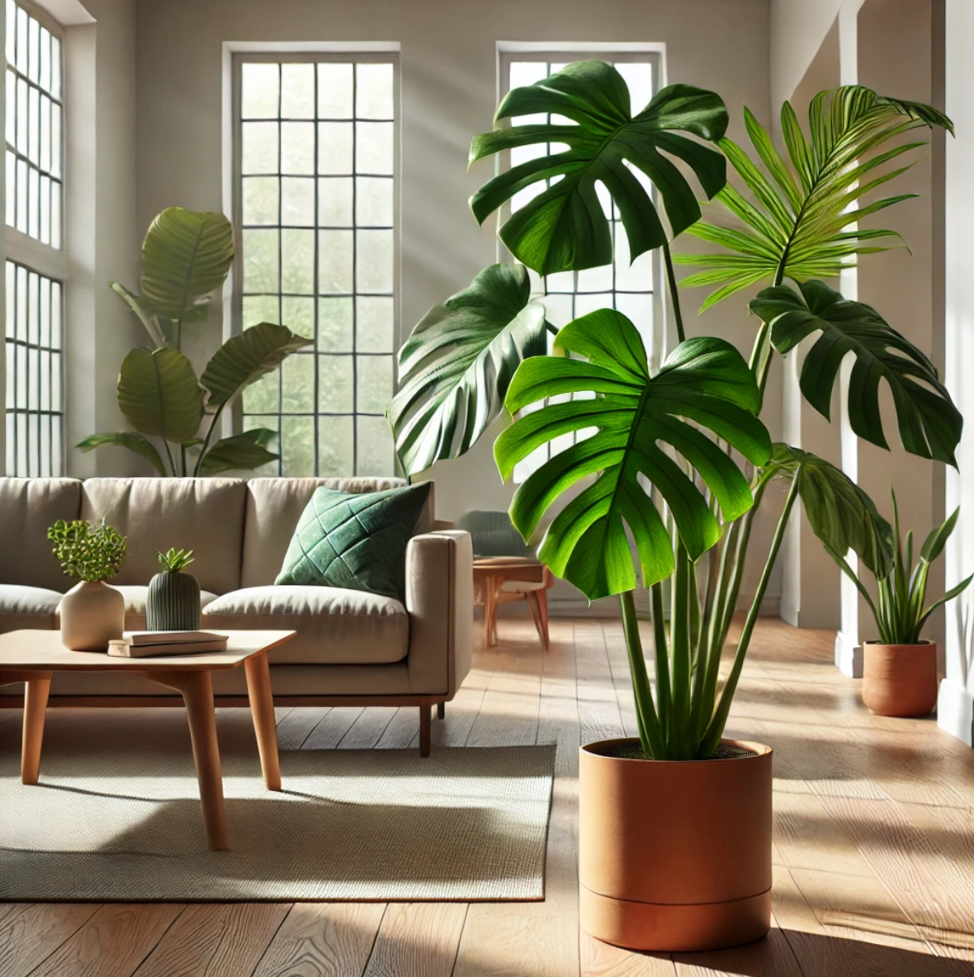 indoor houseplants for winter Monstera Deliciosa