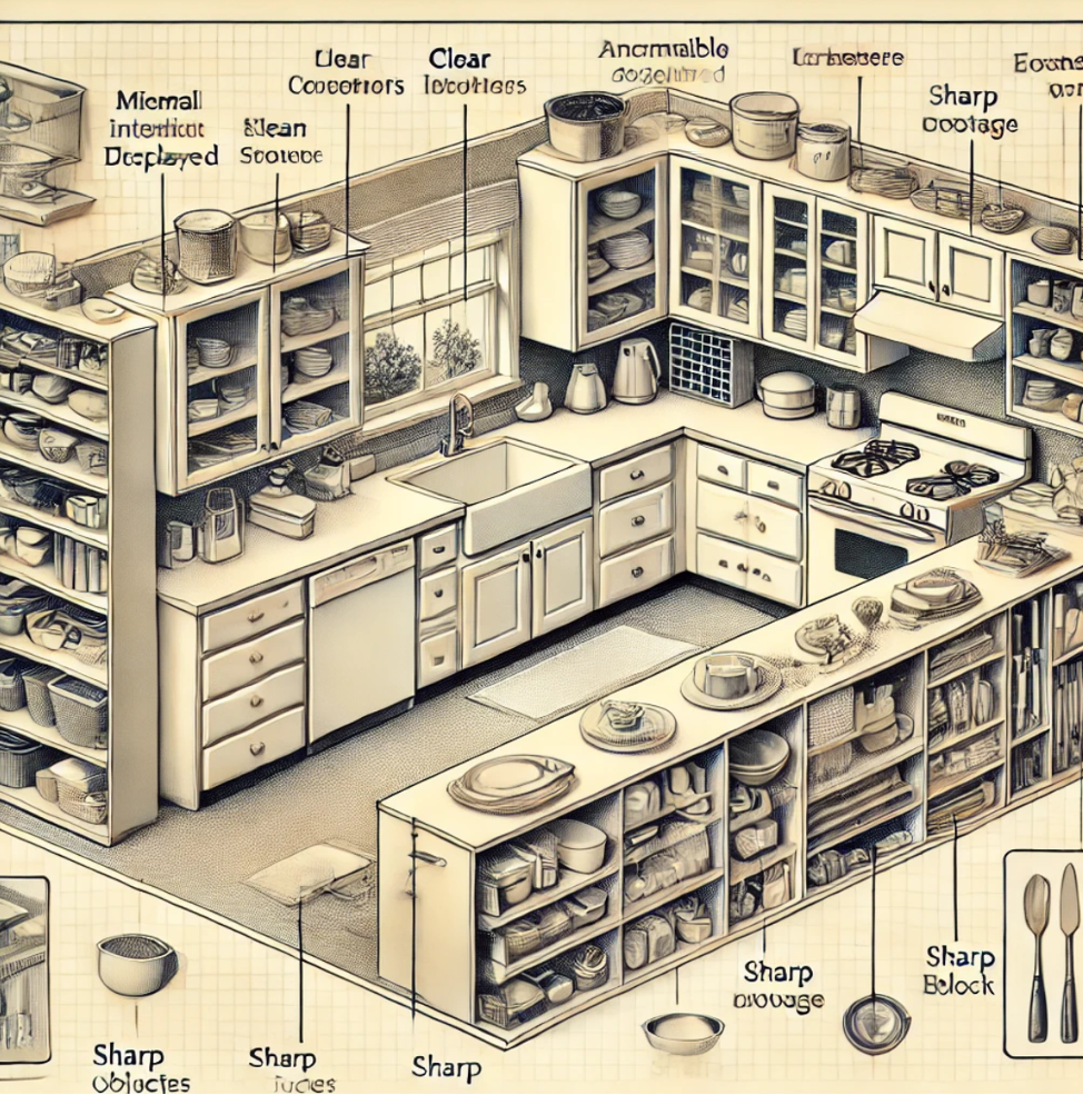 Organizing the Kitchen for Free Flow of Energy