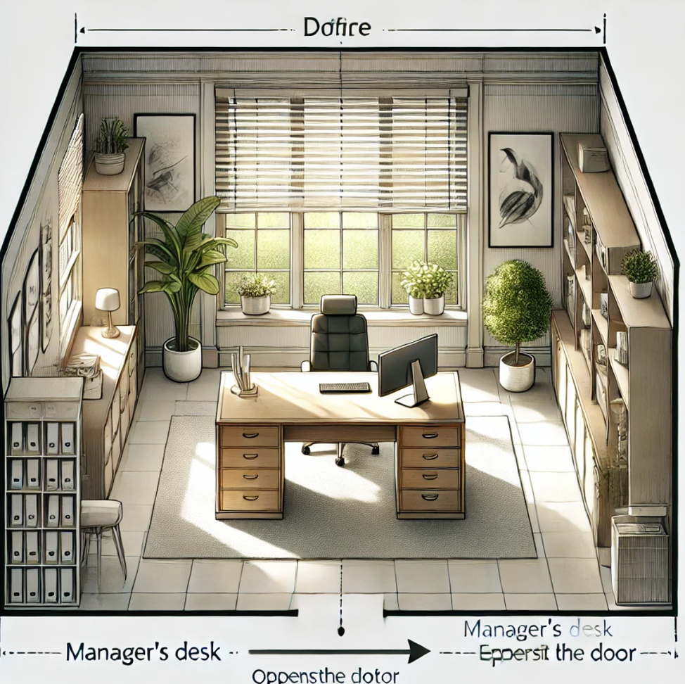 Positioning the Desk for Success Feng Shui Office