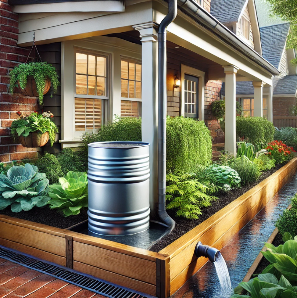 Rainwater Harvesting sustainable gardening
