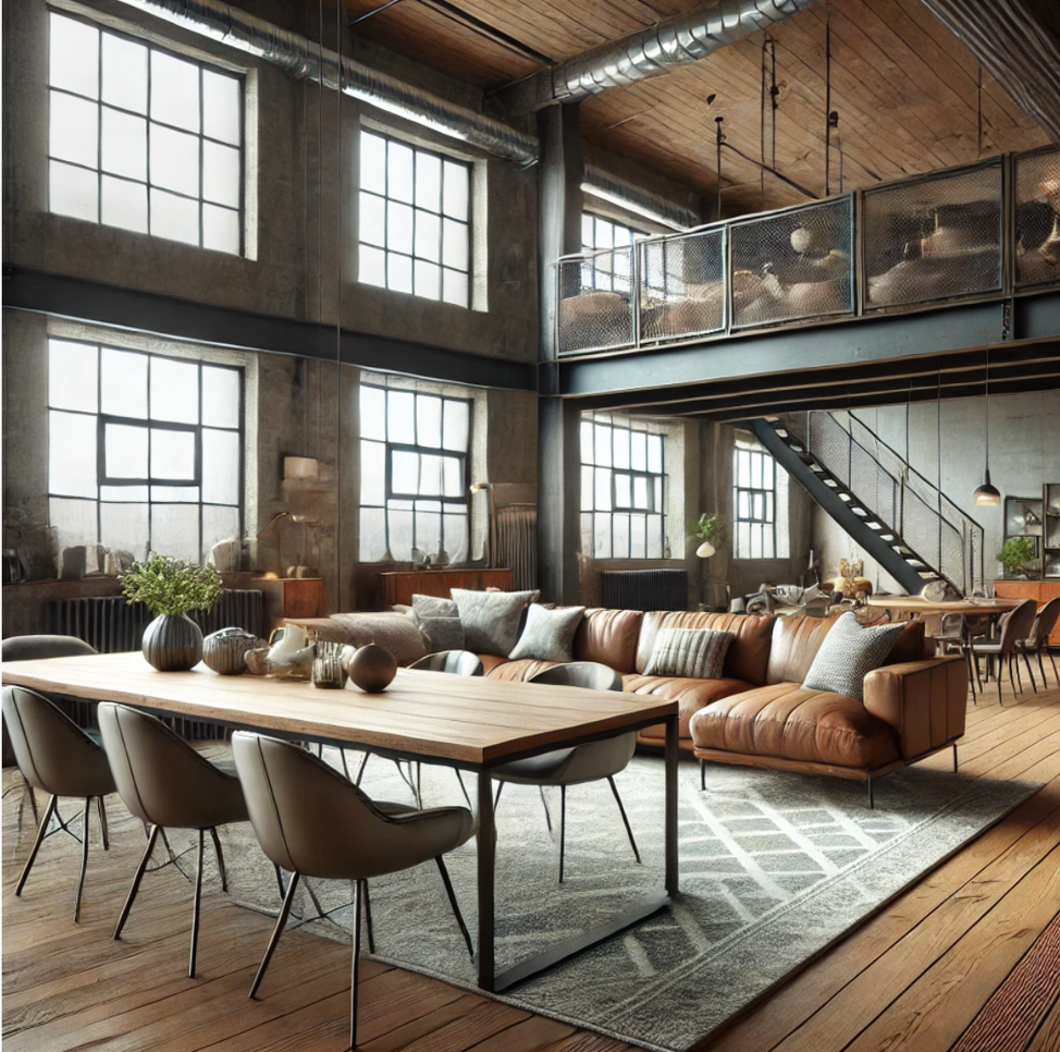 Refined Furniture: Blending Comfort and Style Industrial loft 2025