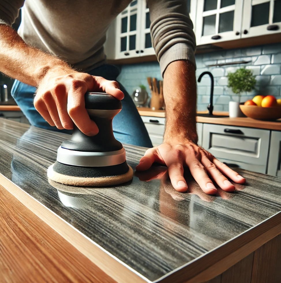 Sand the Countertop