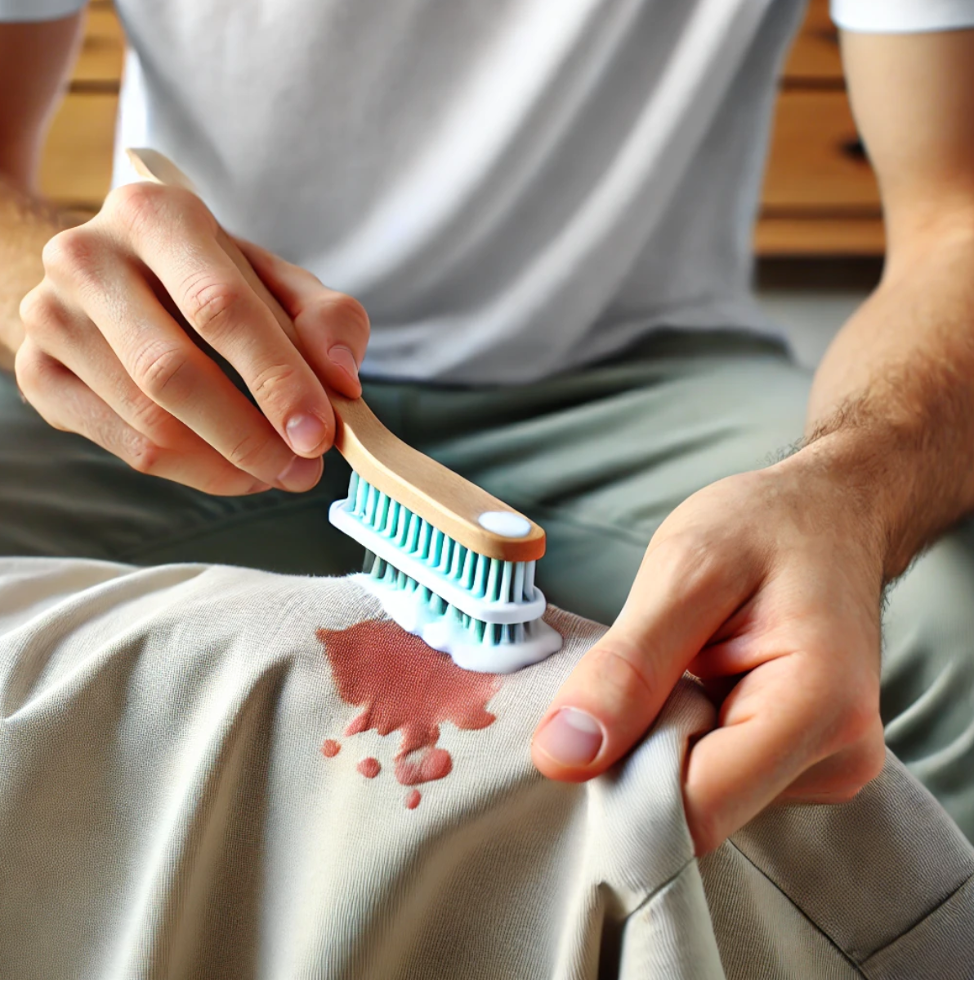 Scrub Gently with a Brush