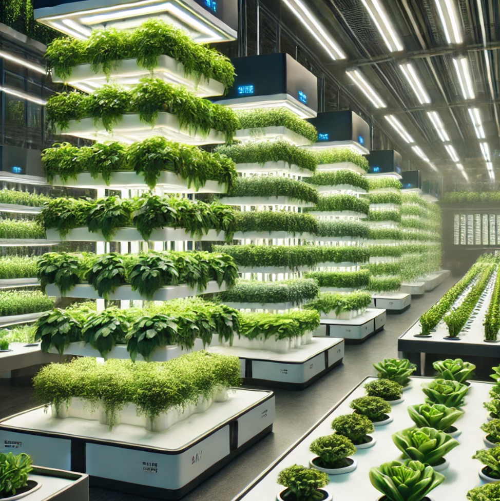 Technological Innovations in Sci-Fi Gardening futuristic plants
