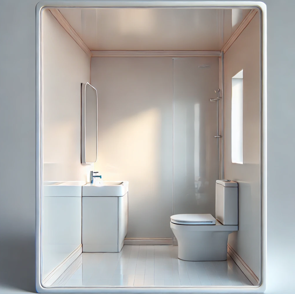 small bathroom makeover Use Light Colors to Expand the Space