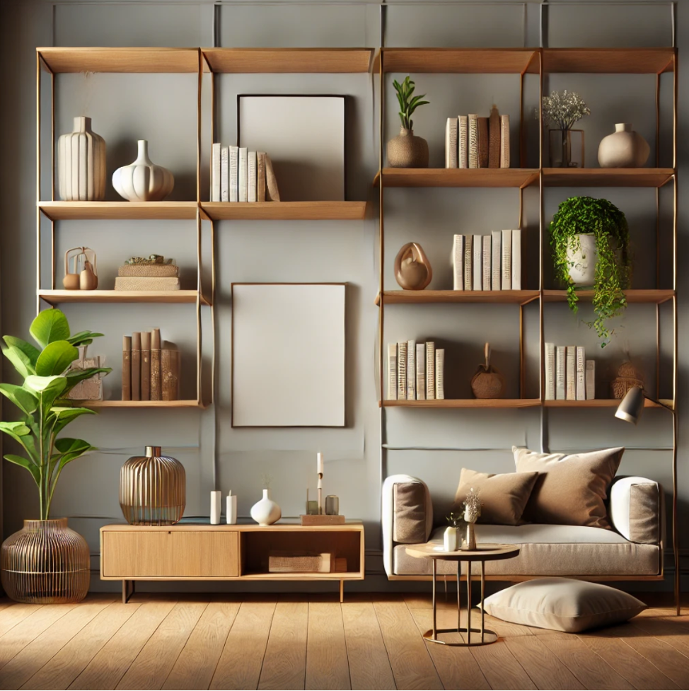 Use Stylish Shelving for Display and Storage