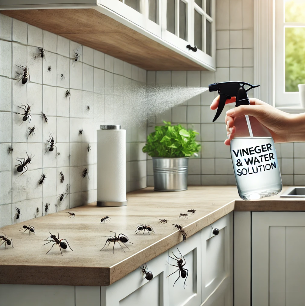 DIY Pest Control Solutions Vinegar Solution for Ants