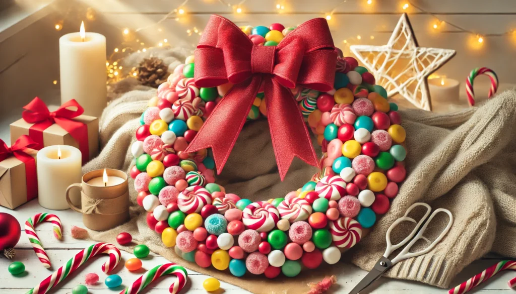 Candy Wreath: Perfect for Family Fun